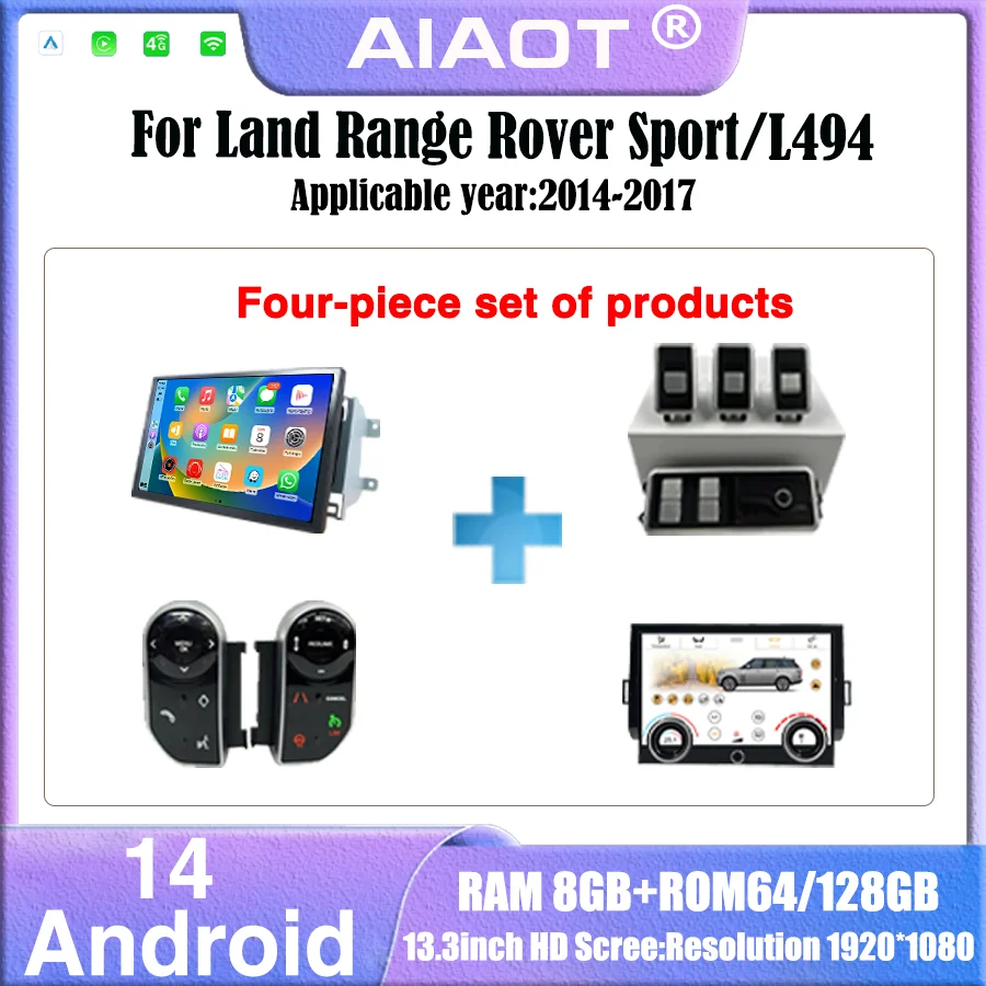 Khadas Vim4 8Gb - เครื่องเล่นมัลติมีเดียระบบแอนดรอยด์ 14 พร้อมฟังก์ชัน Carplay ขนาด 13.3
