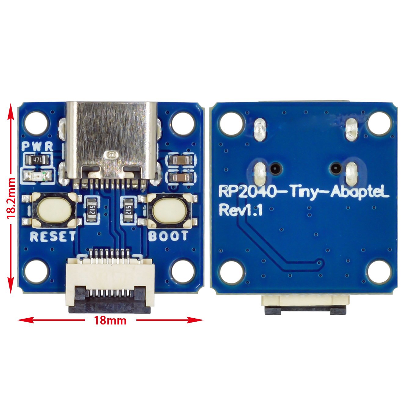 โมดูลบอร์ดพัฒนา RP2040-Tiny RP - Banana Pi Bpi-M5 บทวิจารณ์และราคา