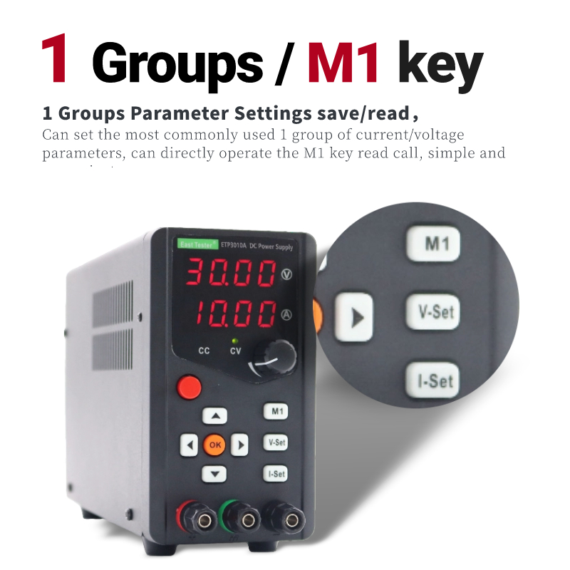 ETP6005A จอแสดงผลดิจิทัลแบบ4ช่ - Programmable Dc Power Supply 60V 5A บทวิจารณ์และราคา